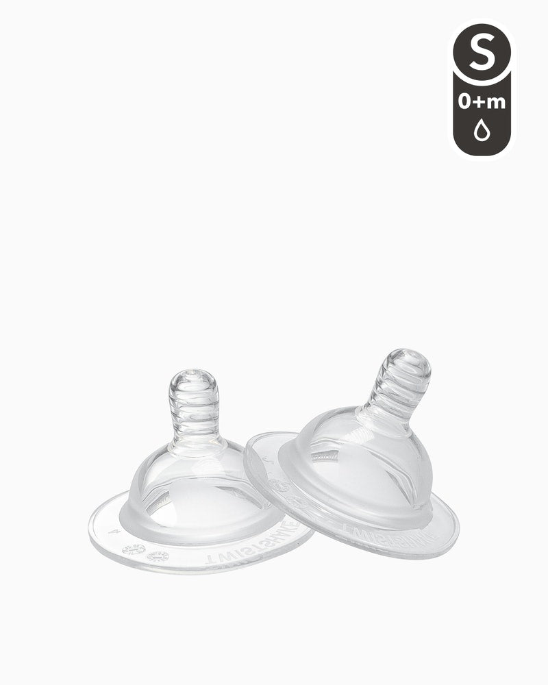 2x Anti-Colic Teats (S - 0m+)