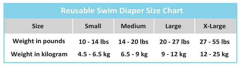 Reusable Swim Diaper (Hot Pink)