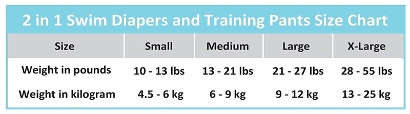 2-in-1 Swim Diaper & Training Pants (Soccer)